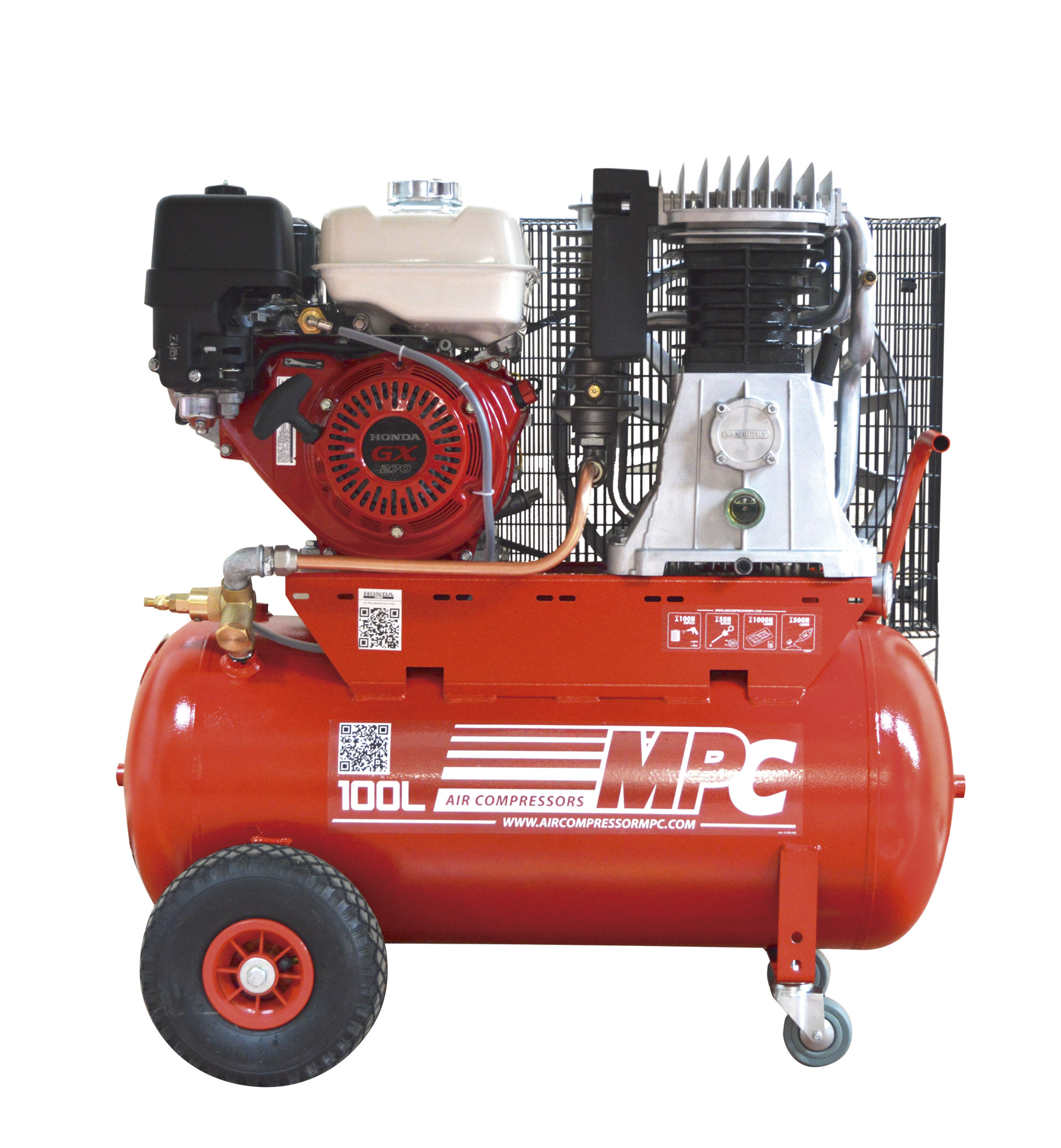 MOTOCOMPRESOR STRADE 90-100/ 11 BAR (100L) - aircompressormpc